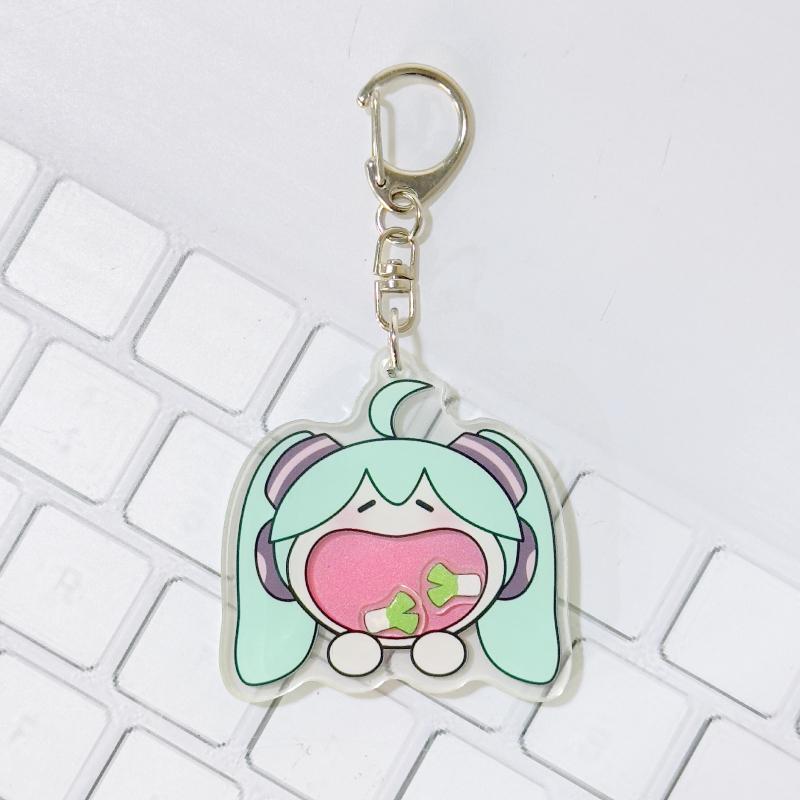 HATSUNE MIKU Shaking Acrylic Charm Keychain Anime Cosplay Accessories Cute Gift небесно-голубой
HATSUNE MIKU Shaking Acrylic Charm Keychain Anime Cosplay Accessories Cute Gift небесно-голубой
