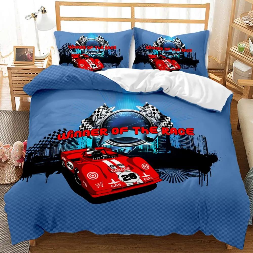 Race Car Extreme Sports Cool Car Sports Bedding Set Boys Girls Twin Queen Size Duvet Cover Pillowcase Bed Kids Adult 70x133cm 2pcs
Race Car Extreme Sports Cool Car Sports Bedding Set Boys Girls Twin Queen Size Duvet Cover Pillowcase Bed Kids Adult 70x133cm 2pcs