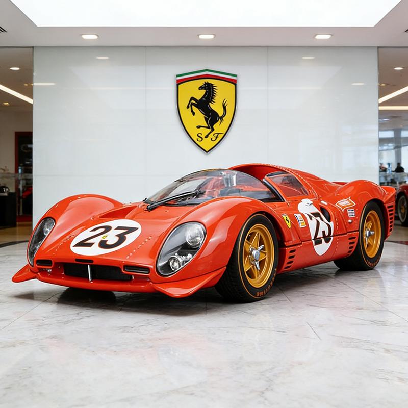 Bburago 1:24 Ferrari 330 P4 Daytona 1967 Alloy Car Diecasts & Toy Vehicles Car Model Miniature Scale Model Car For Children красный
Bburago 1:24 Ferrari 330 P4 Daytona 1967 Alloy Car Diecasts & Toy Vehicles Car Model Miniature Scale Model Car For Children красный