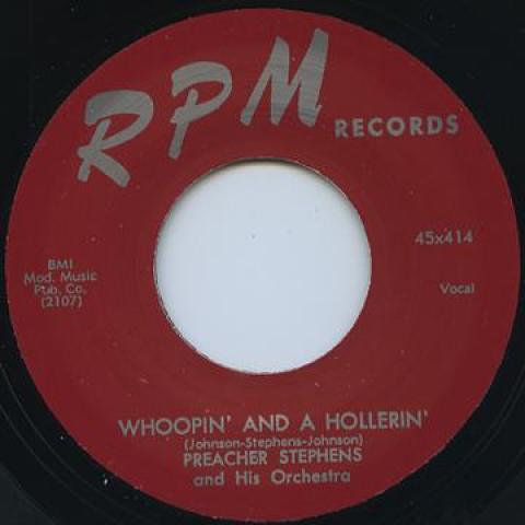 7inch Record PREACHER STEPHENS - Whoopin And A Hollerin / So Far A RPM414 RPM 2013 UK Blues
7inch Record PREACHER STEPHENS - Whoopin And A Hollerin / So Far A RPM414 RPM 2013 UK Blues
