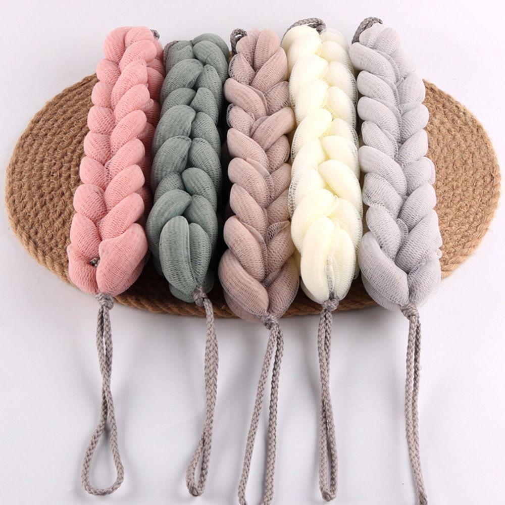 Foaming Sponge Bath Ball Pendable Pull-back Scrub Towel Powerful Plain Bath Strip Women 04
Foaming Sponge Bath Ball Pendable Pull-back Scrub Towel Powerful Plain Bath Strip Women 04