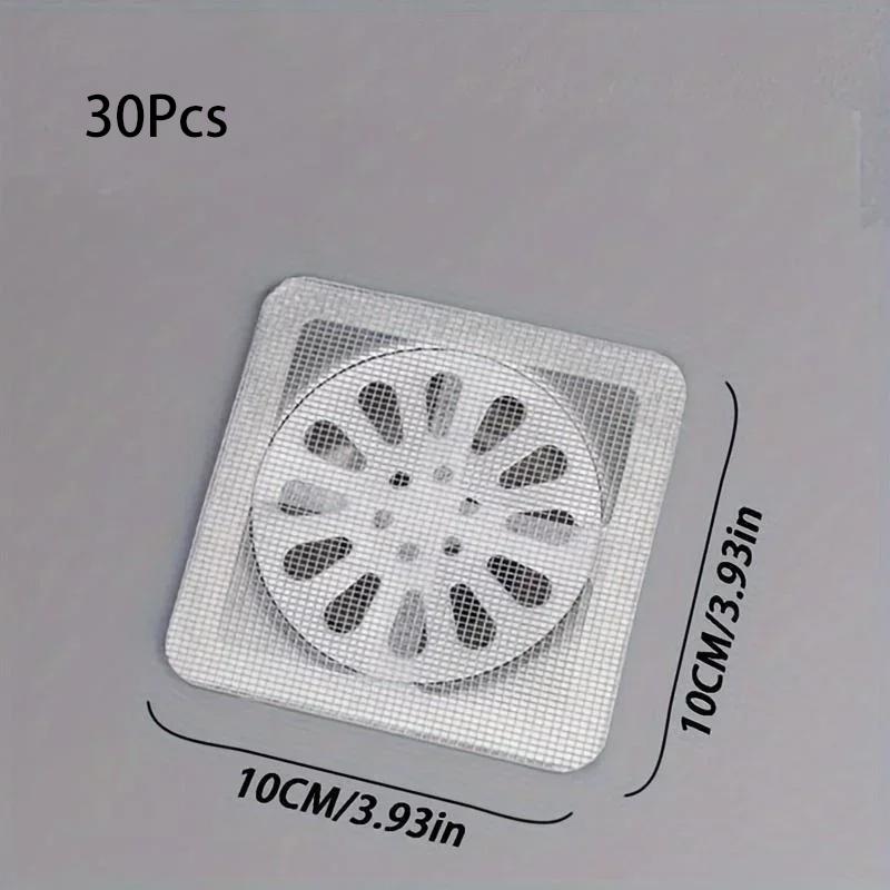 30Pcs Disposable Shower Drain Hair Catcher Mesh Shower Drain Covers Floor Sink Strainer Filter Hair Stopper For Bathroom Kitchen
30Pcs Disposable Shower Drain Hair Catcher Mesh Shower Drain Covers Floor Sink Strainer Filter Hair Stopper For Bathroom Kitchen
