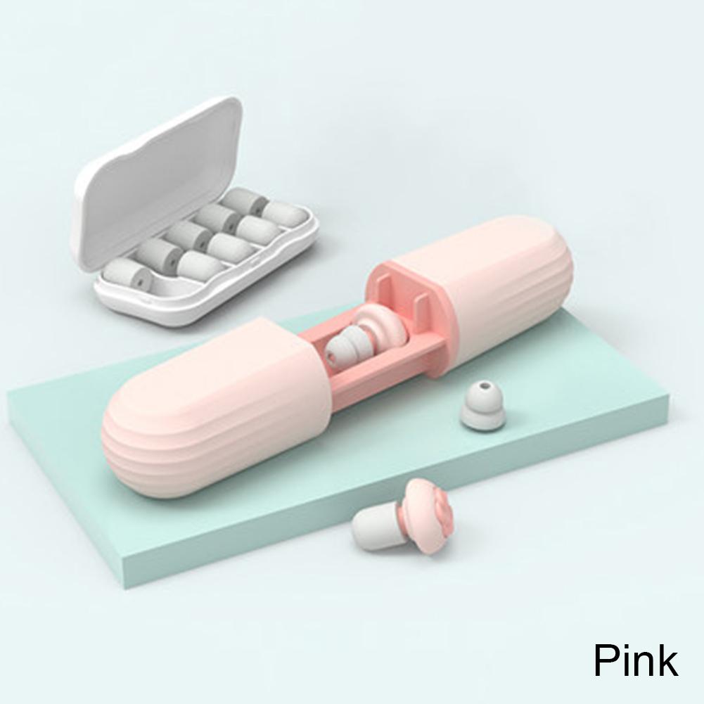 Silicone Earplug Noise Reduction Anti Snoring Soundproof Tapones Oido Sleep Earplugs Soft Memory Foam Sound Insulation Ear Plug рожевий
Silicone Earplug Noise Reduction Anti Snoring Soundproof Tapones Oido Sleep Earplugs Soft Memory Foam Sound Insulation Ear Plug рожевий