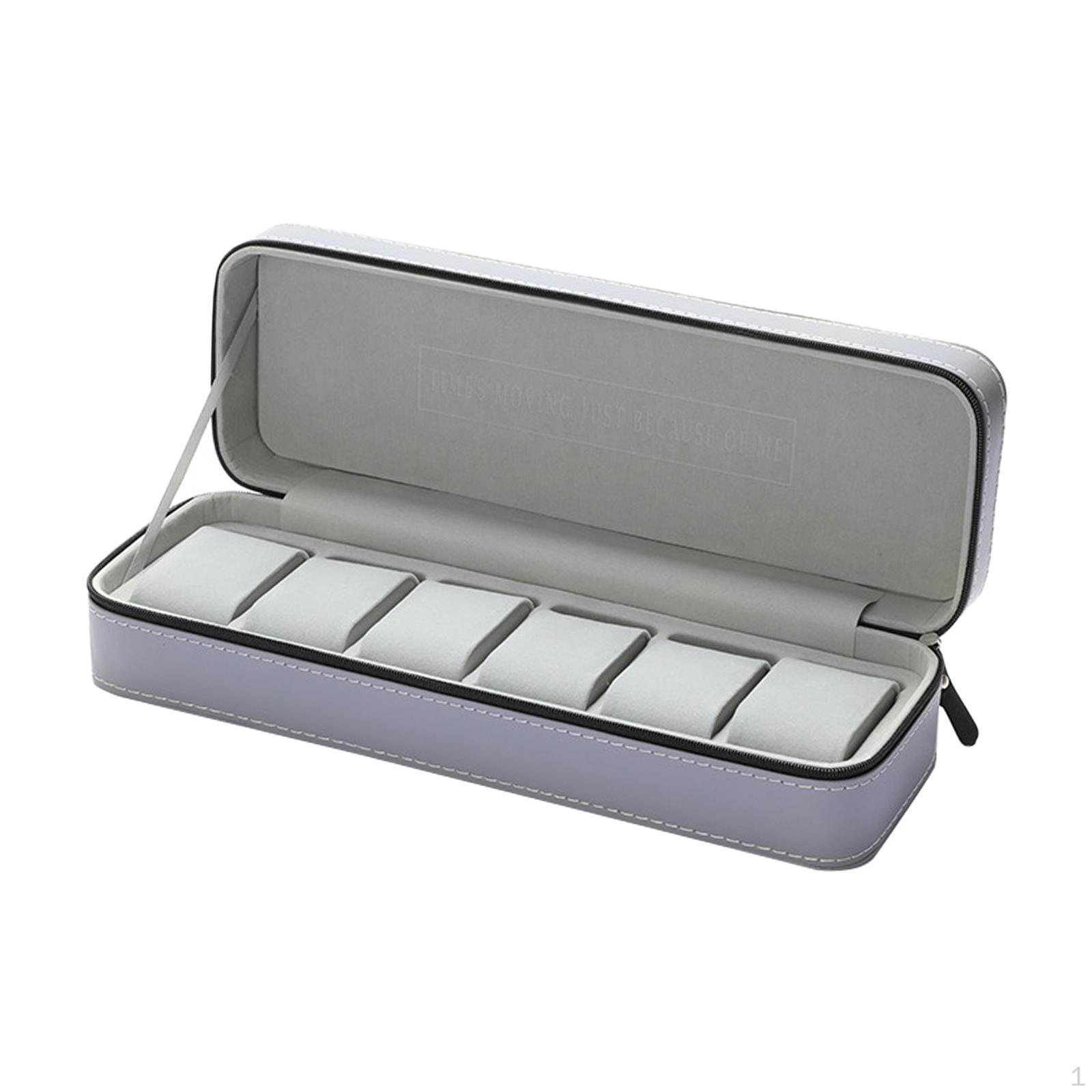 Органайзер для часов, ювелирных изделий и держатель с крышкой, роскошный витринный чехол 6 Location
Органайзер для часов, ювелирных изделий и держатель с крышкой, роскошный витринный чехол 6 Location