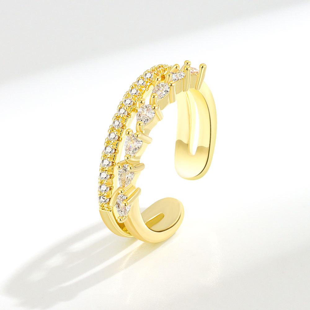 Minimalist Open Index Ring For Women Chic Simple Adjustable Band Versatile Fashion Jewelry Elegant Cold Accessory Adjustable opening золотой
Minimalist Open Index Ring For Women Chic Simple Adjustable Band Versatile Fashion Jewelry Elegant Cold Accessory Adjustable opening золотой