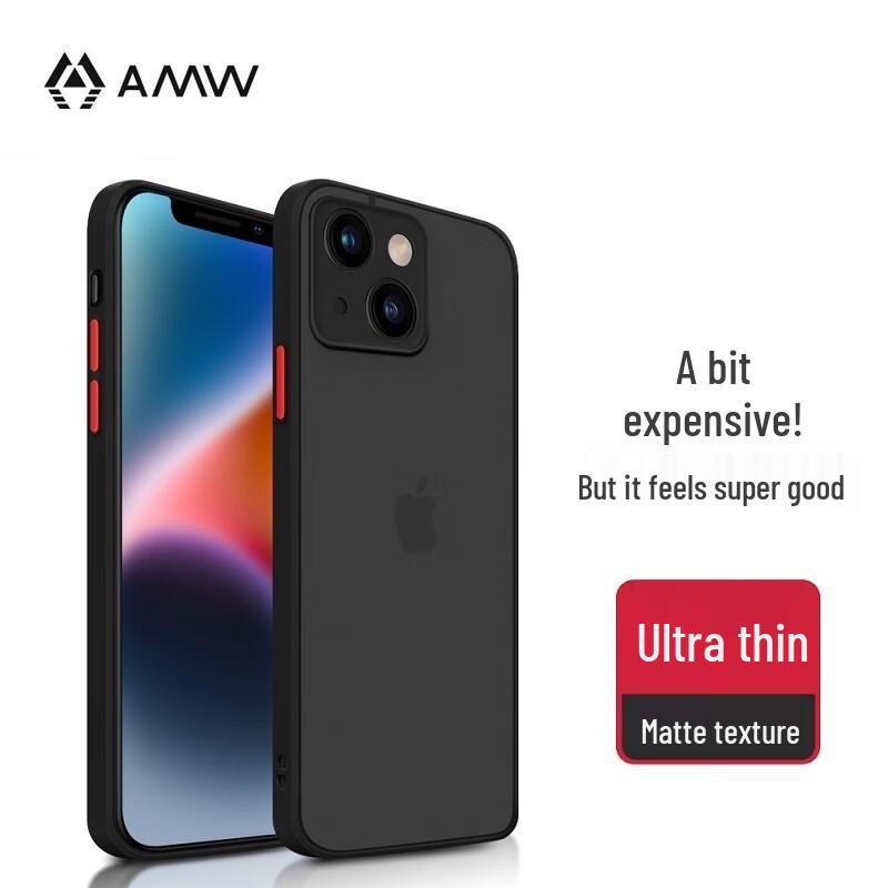 AMW iPhone 14 Plus Ultra-Thin Matte Color-Blocking Case
AMW iPhone 14 Plus Ultra-Thin Matte Color-Blocking Case