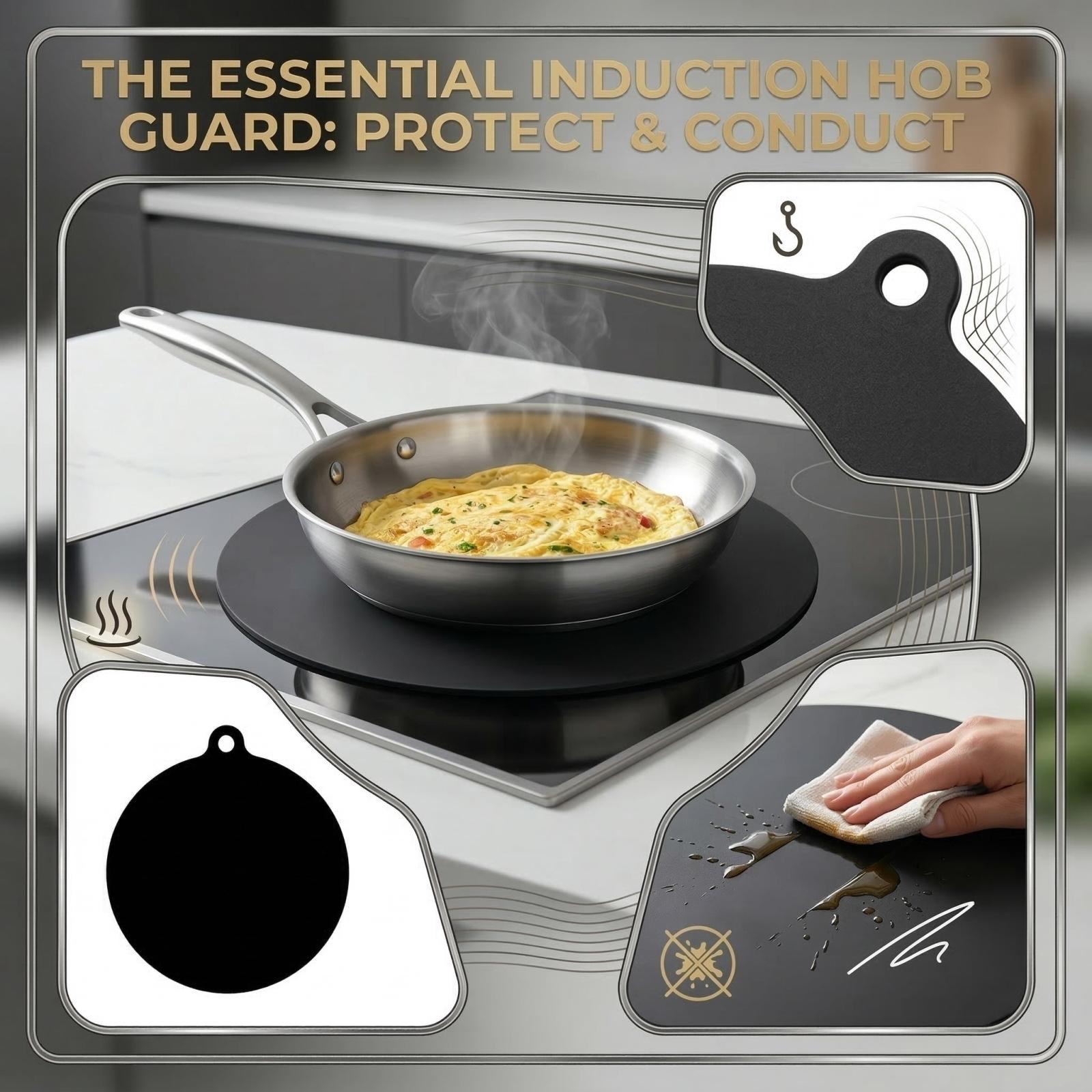 Electromagnetic Stove Protective Heat Conducting Heat Conducting Pad S чорний
Electromagnetic Stove Protective Heat Conducting Heat Conducting Pad S чорний