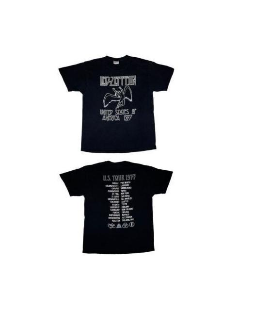Vintage Led Zeppelin US Tour 1977 T-Shirt Size Large Double Sided 4XL
Vintage Led Zeppelin US Tour 1977 T-Shirt Size Large Double Sided 4XL