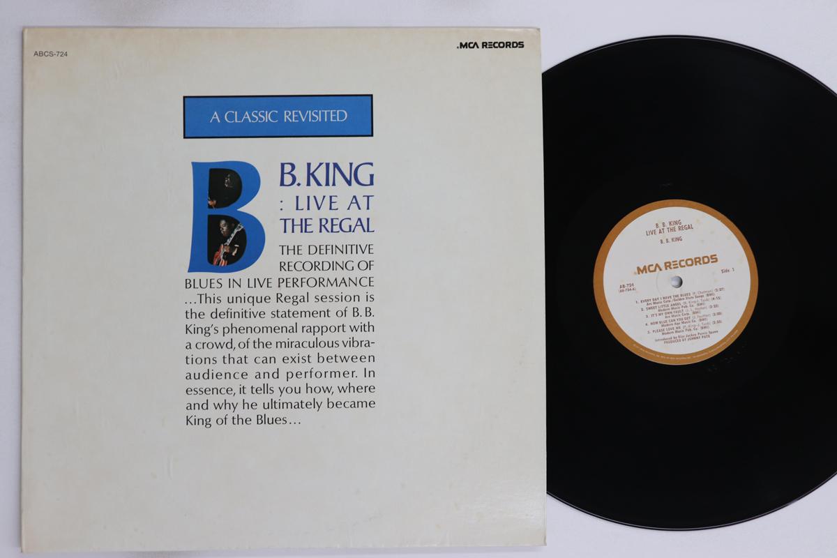 LP Record BB KING - Live At The Regal AB724 ABC US Blues Used
LP Record BB KING - Live At The Regal AB724 ABC US Blues Used