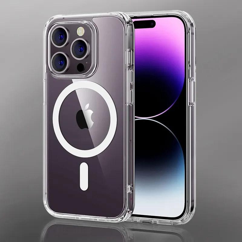Роскошный магнитный прозрачный чехол Magsafe для iPhone 15 13 12 mini 11 14 Pro Max 8 Plus X XR XS MAX, чехол для беспроводной зарядки
Роскошный магнитный прозрачный чехол Magsafe для iPhone 15 13 12 mini 11 14 Pro Max 8 Plus X XR XS MAX, чехол для беспроводной зарядки