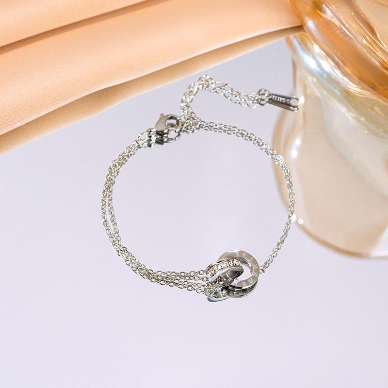 Roman Double Ring Choker Set for Women Fashion Titanium Steel Necklace Bracelet Earrings Non Fading Luxury Accessories
Roman Double Ring Choker Set for Women Fashion Titanium Steel Necklace Bracelet Earrings Non Fading Luxury Accessories