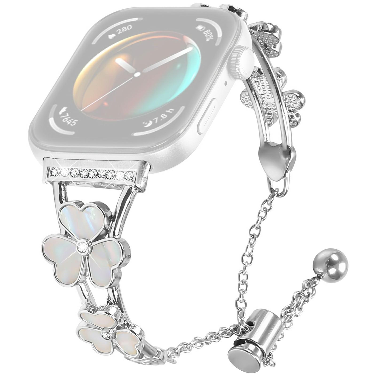 Для Huawei Watch Fit 3 Ремешок для часов Сердечный клевер Декор Серебристый Металлический ремешок из цинкового сплава A
Для Huawei Watch Fit 3 Ремешок для часов Сердечный клевер Декор Серебристый Металлический ремешок из цинкового сплава A