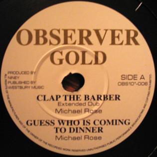 10inch Record MICHAEL ROSE / ERROL FLABBA HOLT - Clap The Barber / Guess Who Is Comi OBS10006 Observer Gold UK Reggae, Ska & Dub Used
10inch Record MICHAEL ROSE / ERROL FLABBA HOLT - Clap The Barber / Guess Who Is Comi OBS10006 Observer Gold UK Reggae, Ska & Dub Used