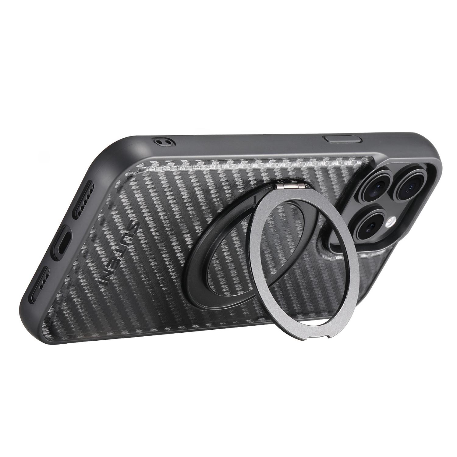 SUTENI G3 For iPhone 13 Pro Magnetic Case 360 Degree Rotating Kickstand Carbon Fiber Texture PU Phone Back Cover A
SUTENI G3 For iPhone 13 Pro Magnetic Case 360 Degree Rotating Kickstand Carbon Fiber Texture PU Phone Back Cover A