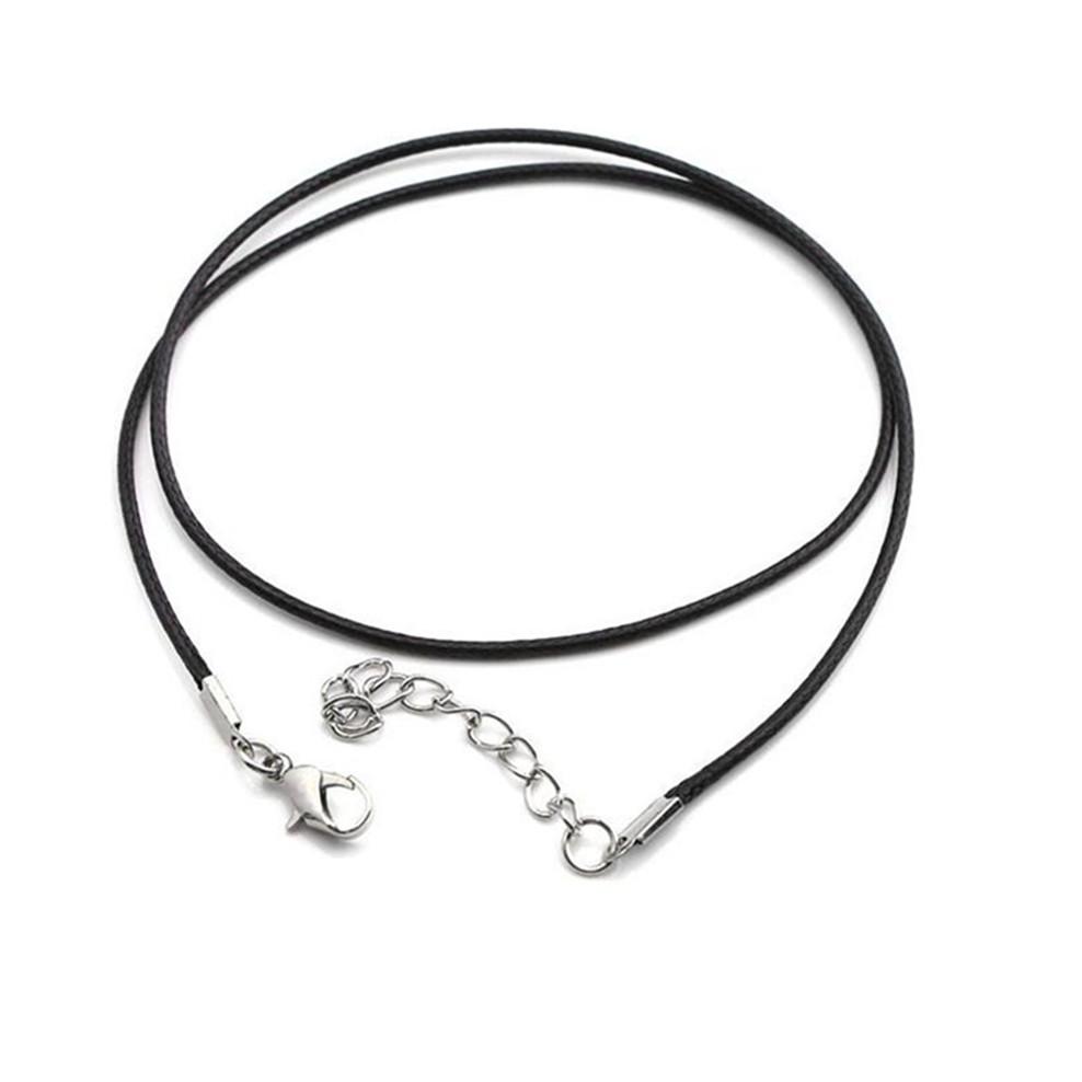 New Black PU Leather Choker Necklaces for Women Twisted Braided Cord Chain Necklace Clasp String Ropes Men Women gargantilha 2mm
New Black PU Leather Choker Necklaces for Women Twisted Braided Cord Chain Necklace Clasp String Ropes Men Women gargantilha 2mm