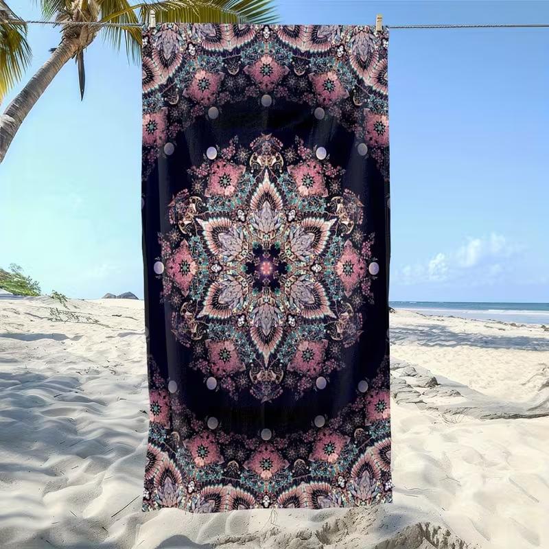 Mystical Floral Snake Beach Towel Dark Gothic Celestial Moon Star Rose Print Soft Absorbent Quick Dry Towel for Beach Swimming W30*H60(CM)
Mystical Floral Snake Beach Towel Dark Gothic Celestial Moon Star Rose Print Soft Absorbent Quick Dry Towel for Beach Swimming W30*H60(CM)