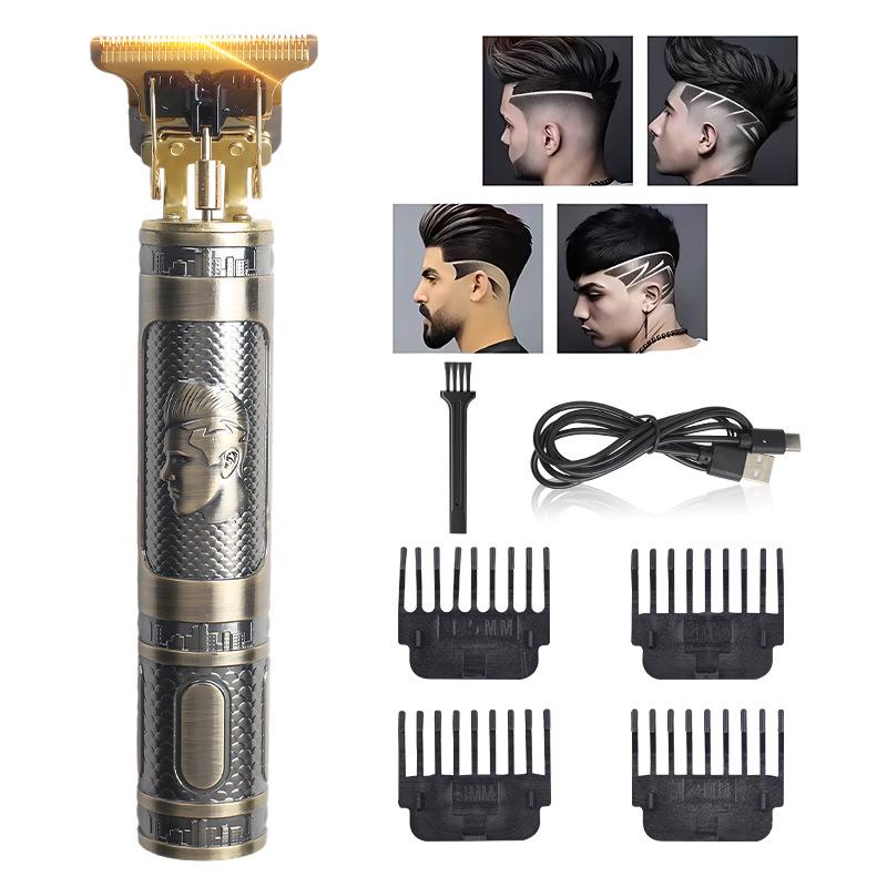 Engraving Electric Hair Clippers T9 - Head & Slicked Back Shaver
Engraving Electric Hair Clippers T9 - Head & Slicked Back Shaver