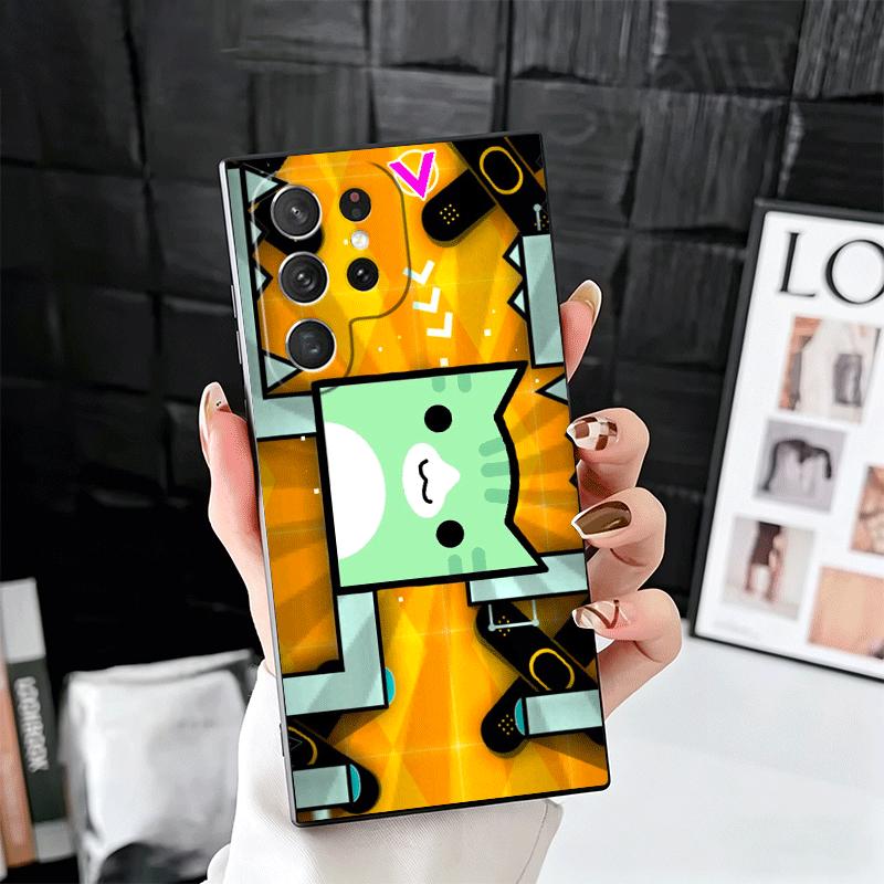 Geometry Dash Game Soft Phone Case for Samsung Galaxy S26 S25 Edge S24 Ultra S23 Plus S22 S21 FE S20 Black Cover Back Shell Samsung S24
Geometry Dash Game Soft Phone Case for Samsung Galaxy S26 S25 Edge S24 Ultra S23 Plus S22 S21 FE S20 Black Cover Back Shell Samsung S24