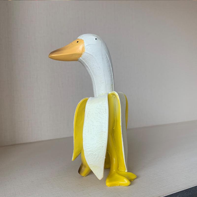 Креативное искусство-Банановая утка Статуя Очищенная банановая утка Искусство Садовый декор Орнамент 8x8x15cm
Креативное искусство-Банановая утка Статуя Очищенная банановая утка Искусство Садовый декор Орнамент 8x8x15cm