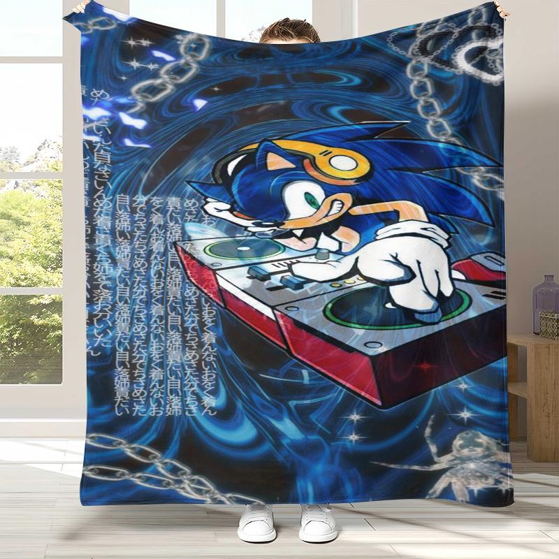 Ретро Мультяшное Игровое Фланелевое Одеяло S-Sonic, Ультра Мягкое Теплое Плюшевое Покрывало для Дома, Спальни, Кровати, Дивана, Походного Пикника, Подарок 75x90cm
Ретро Мультяшное Игровое Фланелевое Одеяло S-Sonic, Ультра Мягкое Теплое Плюшевое Покрывало для Дома, Спальни, Кровати, Дивана, Походного Пикника, Подарок 75x90cm