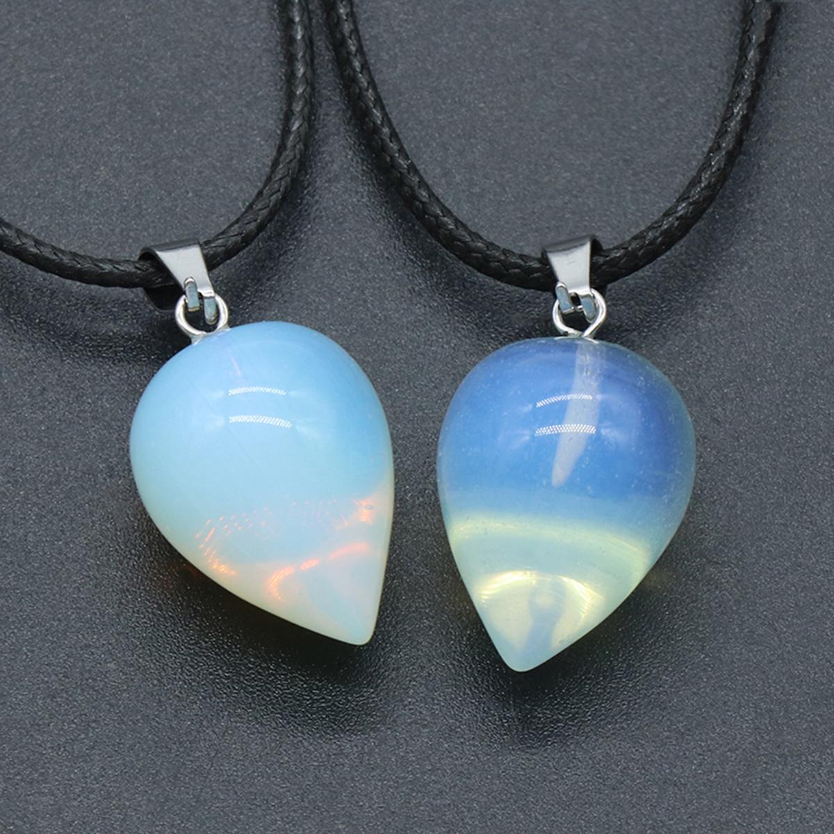 Ожерелье из натурального камня в форме капли, кулон, кристалл, розовый кварц, аметист, содалит, опал, подвеска, веревочная цепочка, ожерелья для женщин и мужчин, ювелирные изделия, колье 22x16 мм 1Pcs/22x16mm-Opal
Ожерелье из натурального камня в форме капли, кулон, кристалл, розовый кварц, аметист, содалит, опал, подвеска, веревочная цепочка, ожерелья для женщин и мужчин, ювелирные изделия, колье 22x16 мм 1Pcs/22x16mm-Opal