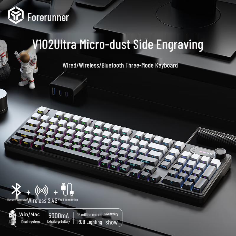 Fronter V102Ultra Triple Mode Wireless Keyboard Series
Fronter V102Ultra Triple Mode Wireless Keyboard Series
