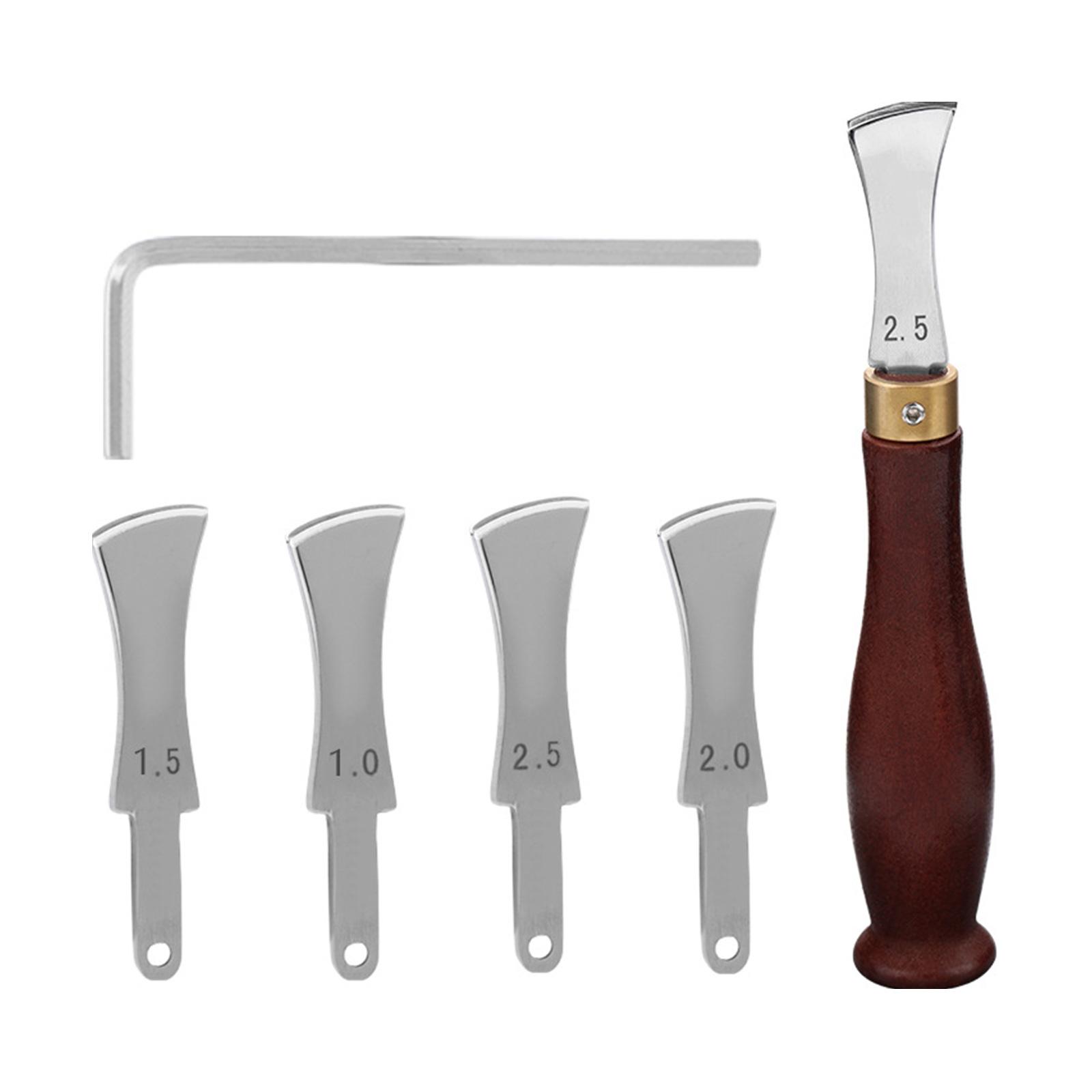 Профессиональный инструмент для биговки краев кожи, устройство для прокладывания краевой линии с заменяемой биговочной головкой 1,0-2,5 мм
Профессиональный инструмент для биговки краев кожи, устройство для прокладывания краевой линии с заменяемой биговочной головкой 1,0-2,5 мм