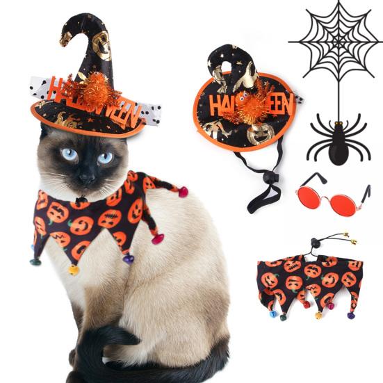 1 Set Halloween Hat Bright Color Pumpkin Pattern Adjustable Ultra-light Comfortable Enhance Atmosphere Polyester
1 Set Halloween Hat Bright Color Pumpkin Pattern Adjustable Ultra-light Comfortable Enhance Atmosphere Polyester