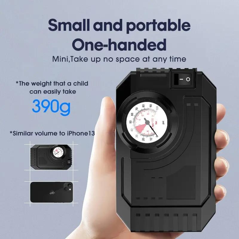 Portable Mini Car Air Pump Electric Small Car Air Pump Tire Air Pump Bicycle Air Pump чёрный
Portable Mini Car Air Pump Electric Small Car Air Pump Tire Air Pump Bicycle Air Pump чёрный