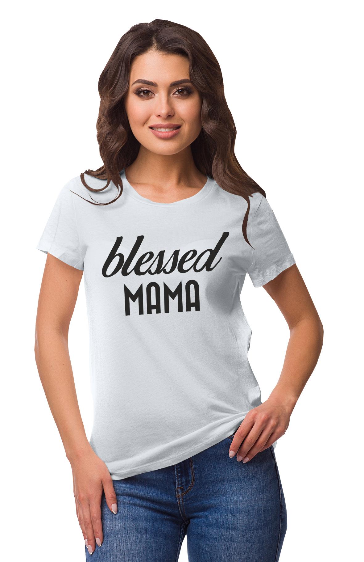 Inkmeso Жіноча бавовняна футболка з круглим вирізом і малюнком Blessed Mama з короткими рукавами XXL білий
Inkmeso Жіноча бавовняна футболка з круглим вирізом і малюнком Blessed Mama з короткими рукавами XXL білий