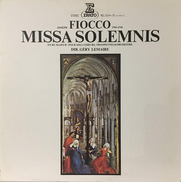 LP Record LES SOLISTES DE LIEGE, MAURICE ANDR - Joseph Hector Fiocco Missa Solemnis REL151415 ERATO 1982 Japan Classical Used
LP Record LES SOLISTES DE LIEGE, MAURICE ANDR - Joseph Hector Fiocco Missa Solemnis REL151415 ERATO 1982 Japan Classical Used