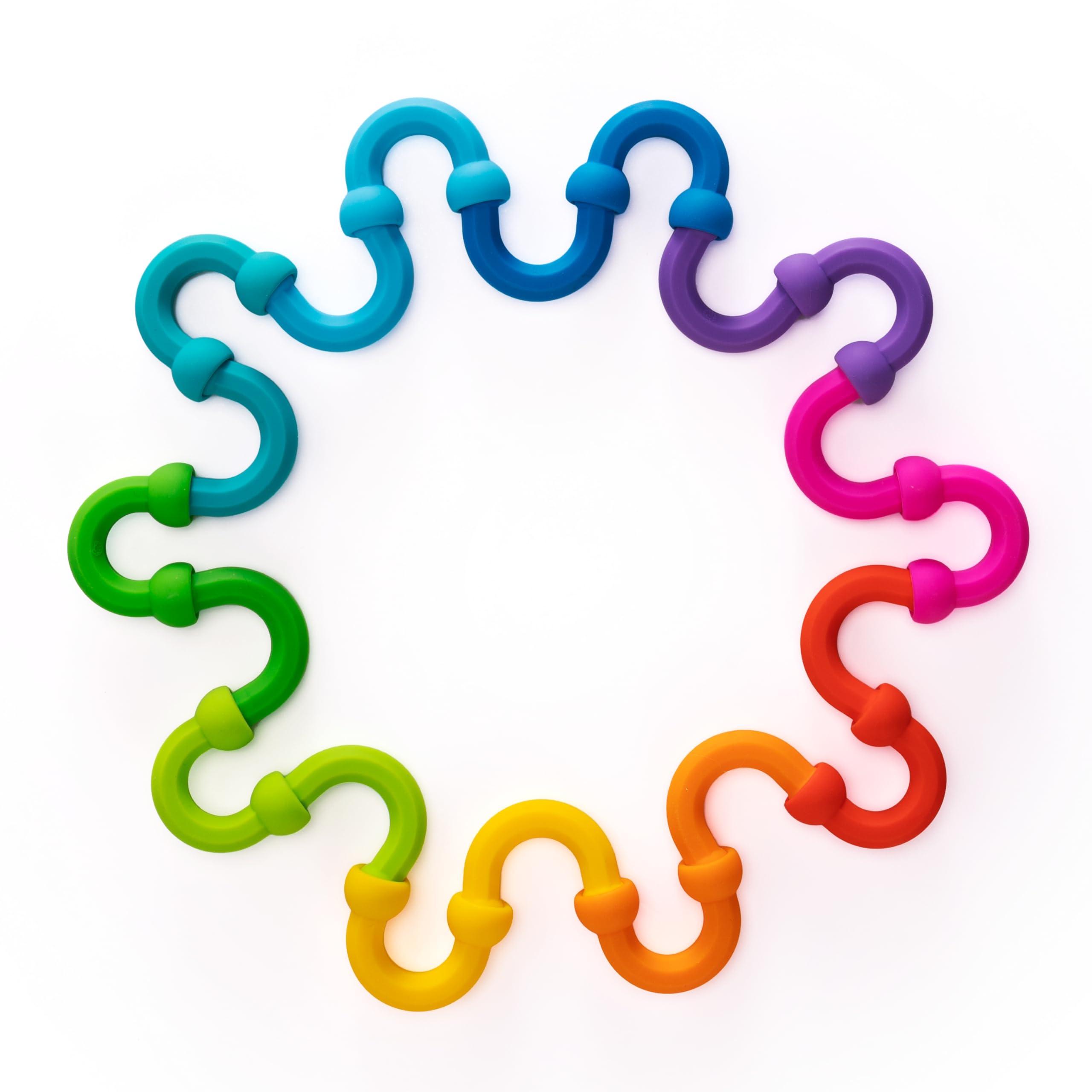 Fat Brain Toys Plip Links З єднувальна іграшка-антистрес, 20 штук, FA490-1, Оригінал
Fat Brain Toys Plip Links З єднувальна іграшка-антистрес, 20 штук, FA490-1, Оригінал
