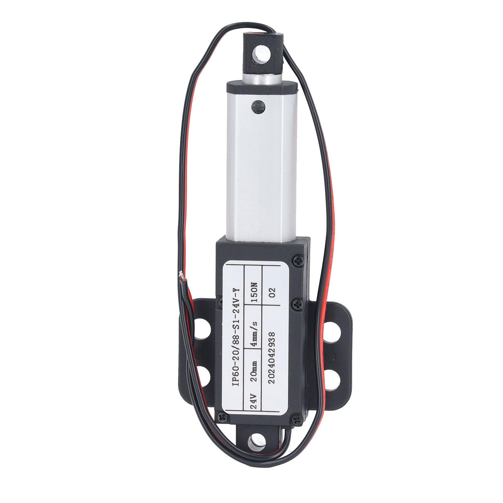 Electric Micro Linear Actuator 20mm Stroke 4mms Speed 150N Thrust Auto Retractable Mini Linear
Electric Micro Linear Actuator 20mm Stroke 4mms Speed 150N Thrust Auto Retractable Mini Linear