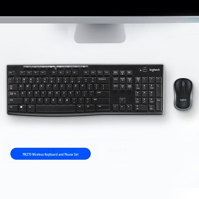 Logitech MK270 Wireless Keyboard and Mouse Combo
Logitech MK270 Wireless Keyboard and Mouse Combo
