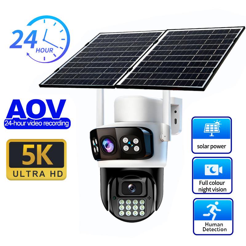 AOV 5K Ultra HD Solar WiFi 4G Outdoor Camera 10MP 4G Asia-Pacific Version Full Set No Memory
AOV 5K Ultra HD Solar WiFi 4G Outdoor Camera 10MP 4G Asia-Pacific Version Full Set No Memory