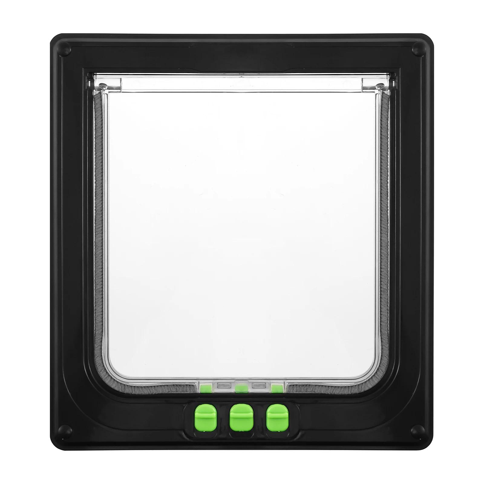 Дверцята для котів Погодні стійкі Внутрішні дверцята для тварин із 4-стороннім замком Легко встановити Дверний отвір для тварин для шафи Гаража Пральні Комори чорний
Дверцята для котів Погодні стійкі Внутрішні дверцята для тварин із 4-стороннім замком Легко встановити Дверний отвір для тварин для шафи Гаража Пральні Комори чорний