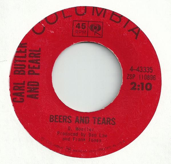 7inch Record CARL & PEARL BUTLER - Beers And Tears / Can I Draw The Li 443335 COLUMBIA US Country/Folk Used
7inch Record CARL & PEARL BUTLER - Beers And Tears / Can I Draw The Li 443335 COLUMBIA US Country/Folk Used