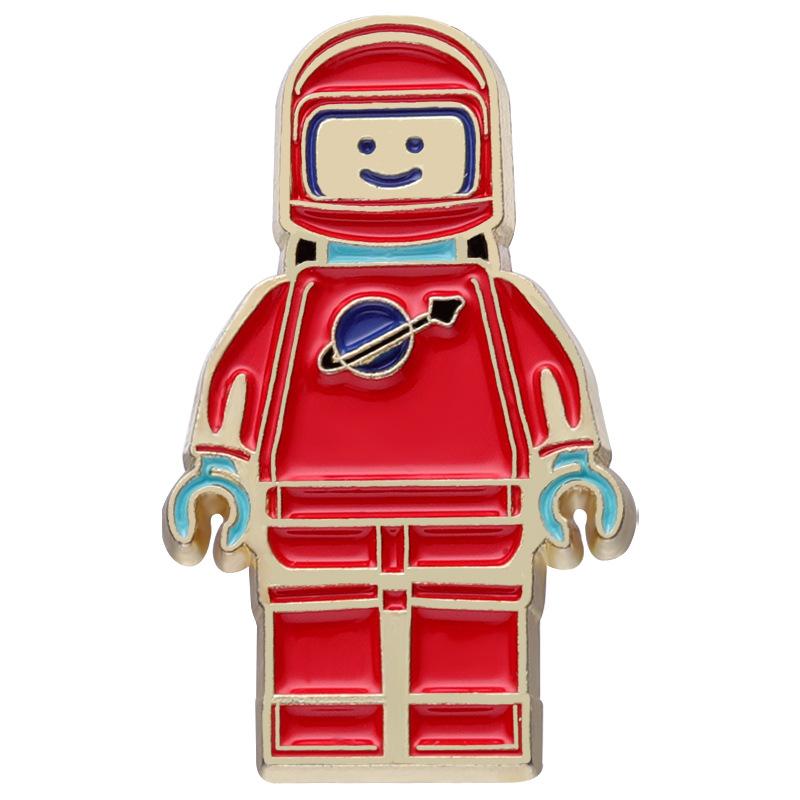 Red Space Adorable Astronaut Cartoon Brooch Alloy Badge For Unique Style Fashion
Red Space Adorable Astronaut Cartoon Brooch Alloy Badge For Unique Style Fashion