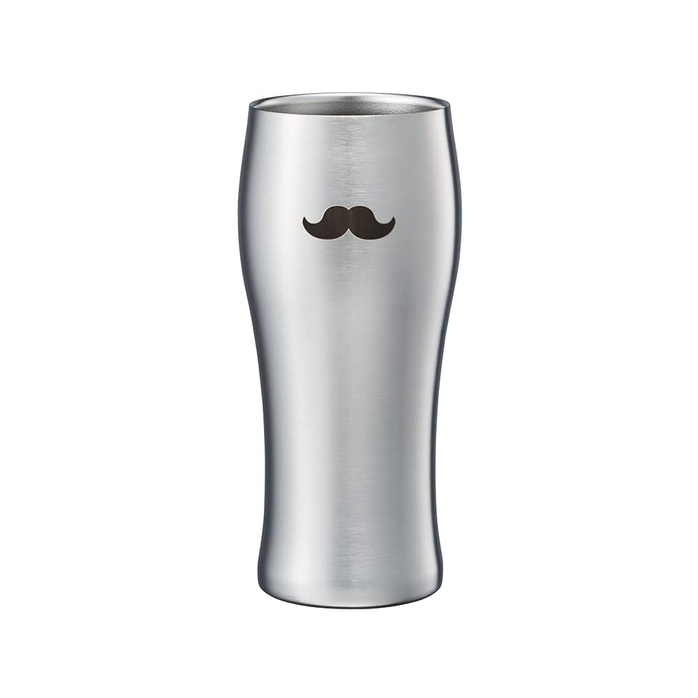 Doshisha Drinkable Beer Dishwasher Vacuum Silver Tumbler, Beard, 420ml, Safe, Warm/Cold Insulation, Insulated,
Doshisha Drinkable Beer Dishwasher Vacuum Silver Tumbler, Beard, 420ml, Safe, Warm/Cold Insulation, Insulated,