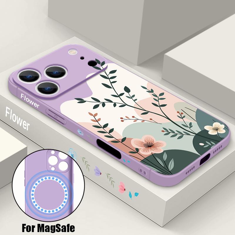 INS Floral Pattern Case For iPhone 17 Pro Max iPhone 16 15 14 13 Pro Max Magnetic For Magsafe Soft Silicone Phone Back Cover iPhone 14 Pro MAX фиолетовый
INS Floral Pattern Case For iPhone 17 Pro Max iPhone 16 15 14 13 Pro Max Magnetic For Magsafe Soft Silicone Phone Back Cover iPhone 14 Pro MAX фиолетовый