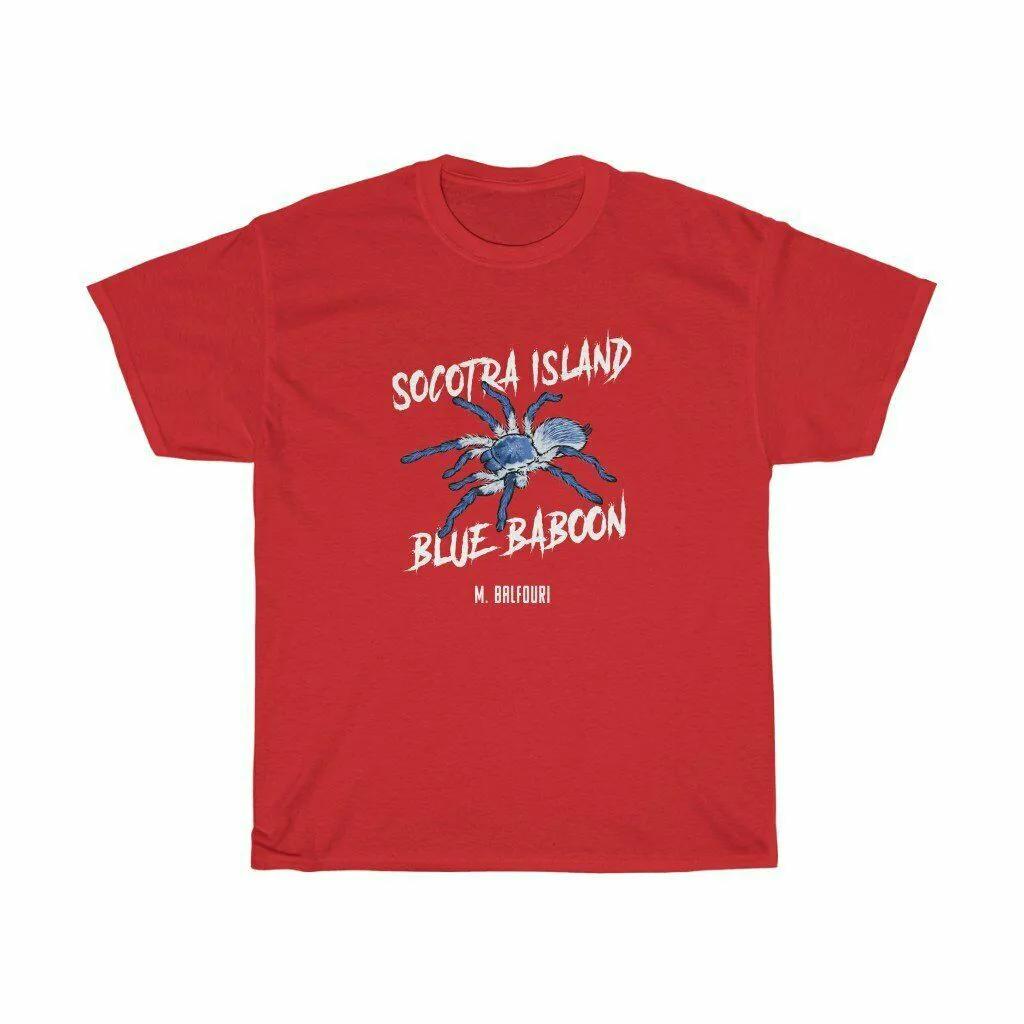 Socotra Island Blue Baboon Tarantula Funny Insect Spider Mens TShirt Summer Cotton Short Sleeve ONeck Unisex T Shirt New S3XL S
Socotra Island Blue Baboon Tarantula Funny Insect Spider Mens TShirt Summer Cotton Short Sleeve ONeck Unisex T Shirt New S3XL S