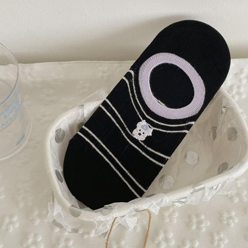 Cute Puppy Style Summer Lightweight Cotton Socks with Anti-slip and Non-slip Design, No Heel Protrusion, Invisible. 1 pair чорний
Cute Puppy Style Summer Lightweight Cotton Socks with Anti-slip and Non-slip Design, No Heel Protrusion, Invisible. 1 pair чорний