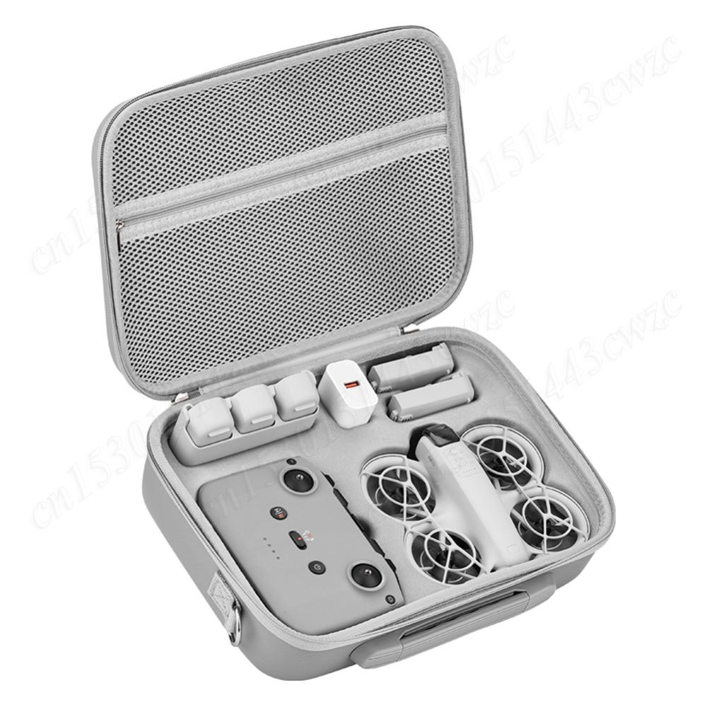 Carrying Case for DJI Neo & Drone Storage Bag Travel Case PU Leather Portable Handbag Wear-Resistant Portable Shoulder Bag сірий колір
Carrying Case for DJI Neo & Drone Storage Bag Travel Case PU Leather Portable Handbag Wear-Resistant Portable Shoulder Bag сірий колір