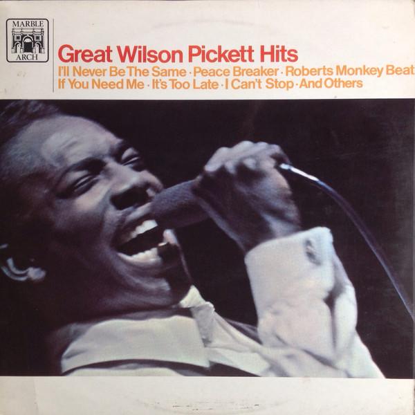 LP Record WILSON PICKETT - Great Wilson Pickett Hits MAL681 Marble Arch 1967 UK Soul/Funk Used
LP Record WILSON PICKETT - Great Wilson Pickett Hits MAL681 Marble Arch 1967 UK Soul/Funk Used