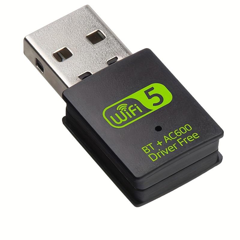 600 Мбіт/с дводіапазонний USB-адаптер WiFi BT, зовнішній приймач бездротової мережі 2,4/5 ГГц, міні-ключ Wi-Fi для ПК/ноутбука/настільного ПК чорний
600 Мбіт/с дводіапазонний USB-адаптер WiFi BT, зовнішній приймач бездротової мережі 2,4/5 ГГц, міні-ключ Wi-Fi для ПК/ноутбука/настільного ПК чорний