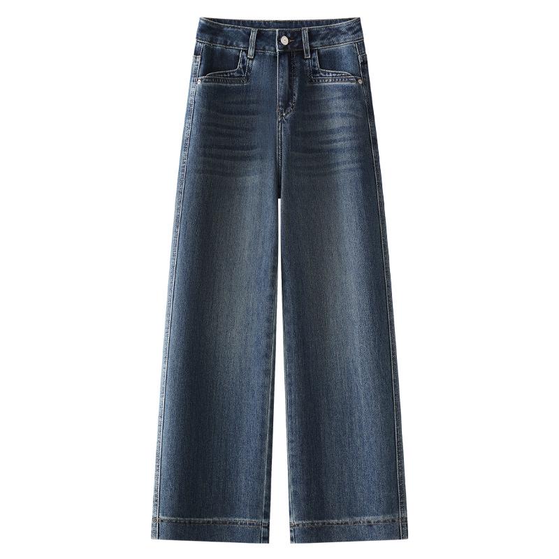 Dark Blue Retro Wide-Leg Women s Jeans: 2025 Spring/Autumn Petite Nine-Point Straight-Leg Style XL темно-синього кольору
Dark Blue Retro Wide-Leg Women s Jeans: 2025 Spring/Autumn Petite Nine-Point Straight-Leg Style XL темно-синього кольору