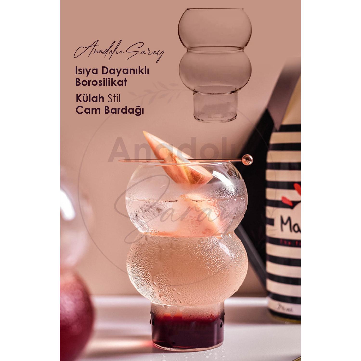 Heat Resistant Borosilicate Cone Wavy Style Glass Cup | Coffee And Presentation Cup - 1 Piece чистий
Heat Resistant Borosilicate Cone Wavy Style Glass Cup | Coffee And Presentation Cup - 1 Piece чистий
