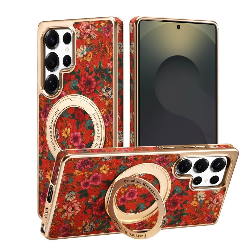 Luxury Flower Pattern Ring Stand Case For Samsung Galaxy S26 S25 S24 S23 Plus Ultra Shockproof Plating Wireless Charging Cover Pc + tpu&Galaxy S23 Ultra
Luxury Flower Pattern Ring Stand Case For Samsung Galaxy S26 S25 S24 S23 Plus Ultra Shockproof Plating Wireless Charging Cover Pc + tpu&Galaxy S23 Ultra