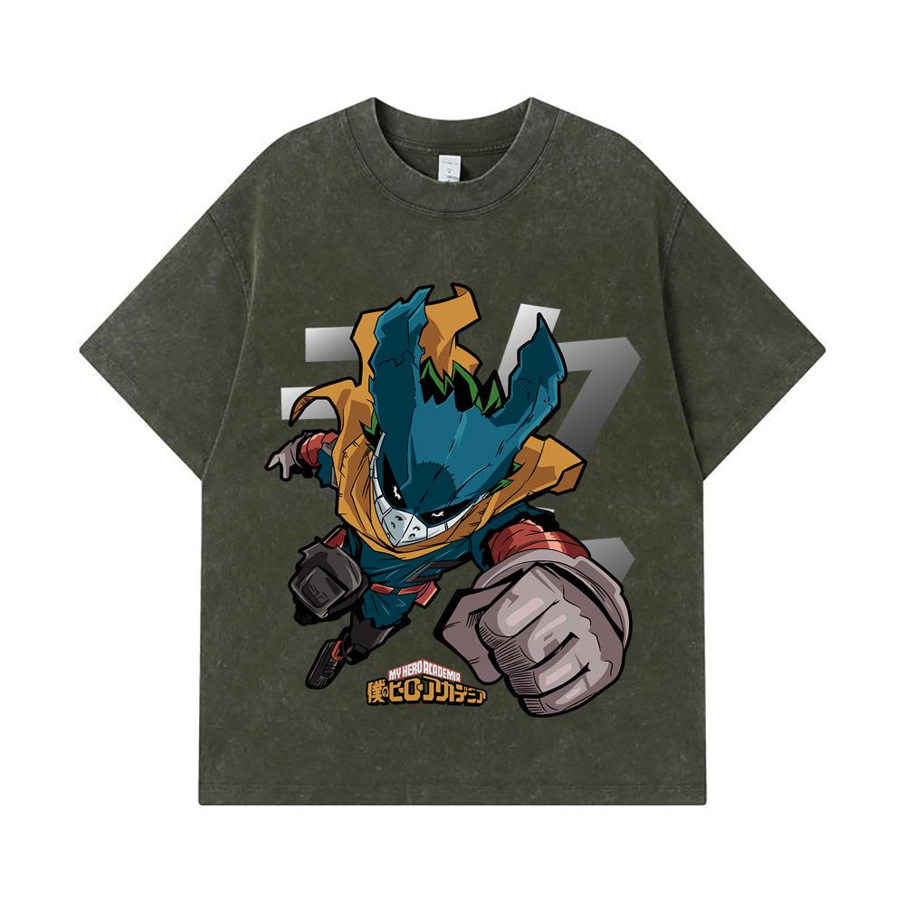 275 GSM Washed T-shirts 100% Cotton My Hero Academia V3 Deku Print Unisex Heavy Cotton T Shirt S
275 GSM Washed T-shirts 100% Cotton My Hero Academia V3 Deku Print Unisex Heavy Cotton T Shirt S