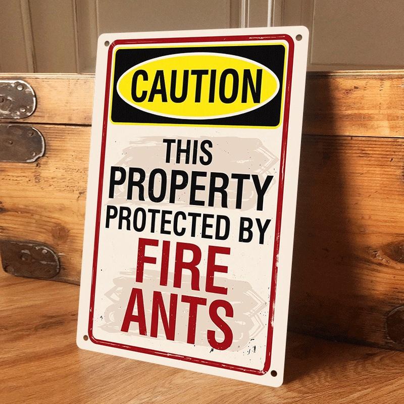 1 piece Creative Retro Tin Painting Hanging Plaque, Fun Warning Sign Decoration, Fire Ant Humorous Slogan Home & Shop Wall Hangi (as the picture,20x30cm)
1 piece Creative Retro Tin Painting Hanging Plaque, Fun Warning Sign Decoration, Fire Ant Humorous Slogan Home & Shop Wall Hangi (as the picture,20x30cm)